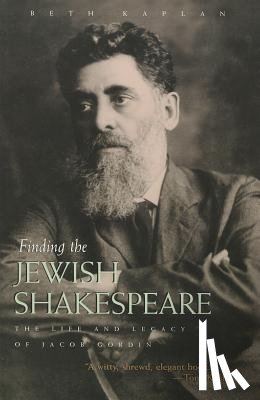 Kaplan, Beth - Finding the Jewish Shakespeare
