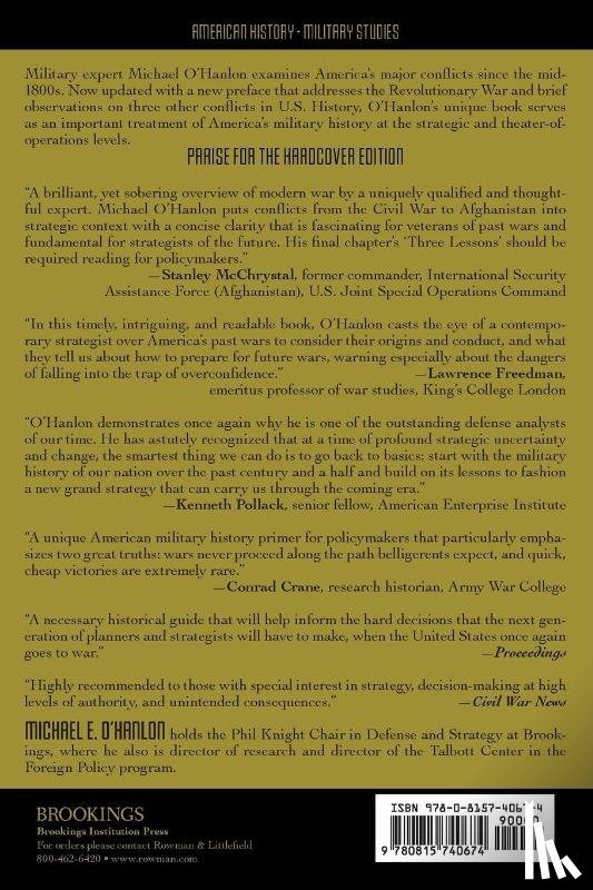 O'Hanlon, Michael - Military History for the Modern Strategist