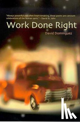 Dominguez, David - WORK DONE RIGHT