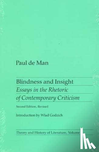 De Man, Paul - Blindness and Insight