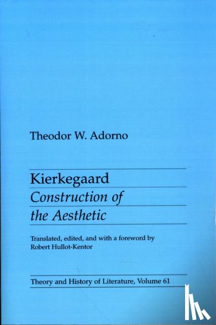 Adorno, Theodor - Kierkegaard