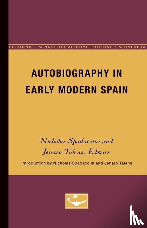  - Autobiography in Early Modern Spain