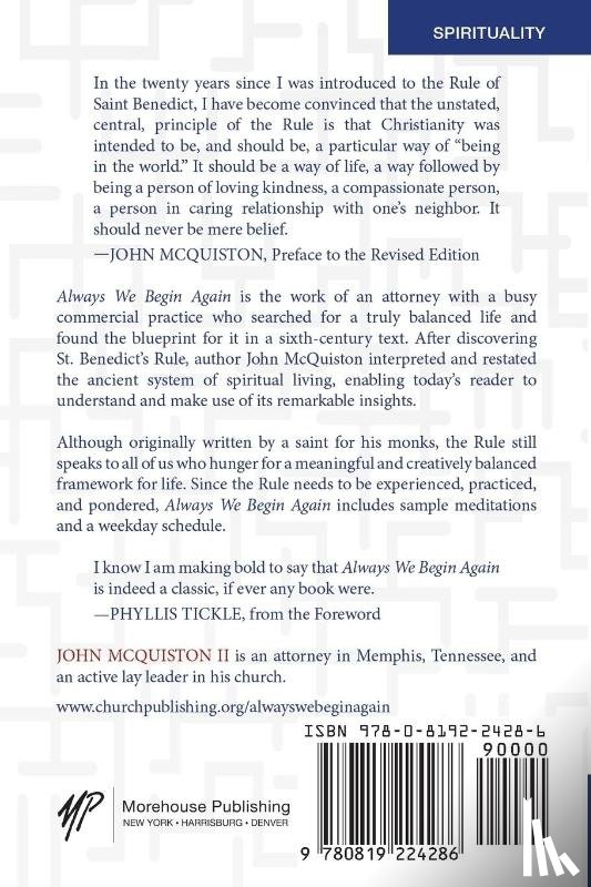 II, John McQuiston - Always We Begin Again