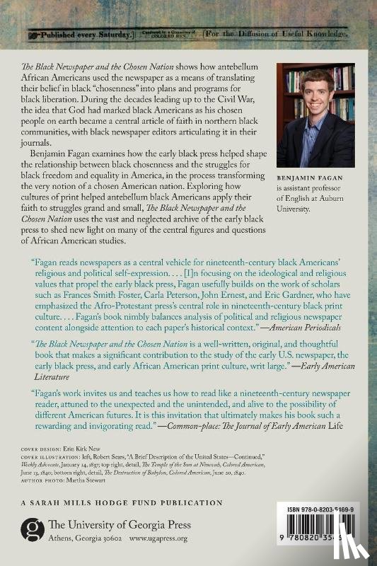 Benjamin P. Fagan - The Black Newspaper and the Chosen Nation