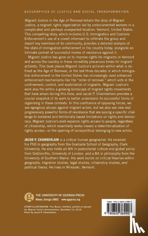 Chamberlain, Jacob P. - Migrant Justice in the Age of Removal
