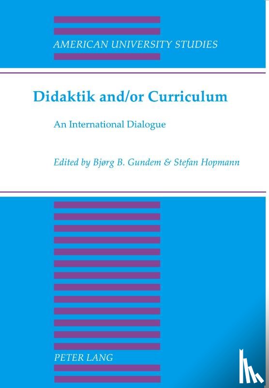  - Didaktik and/or Curriculum