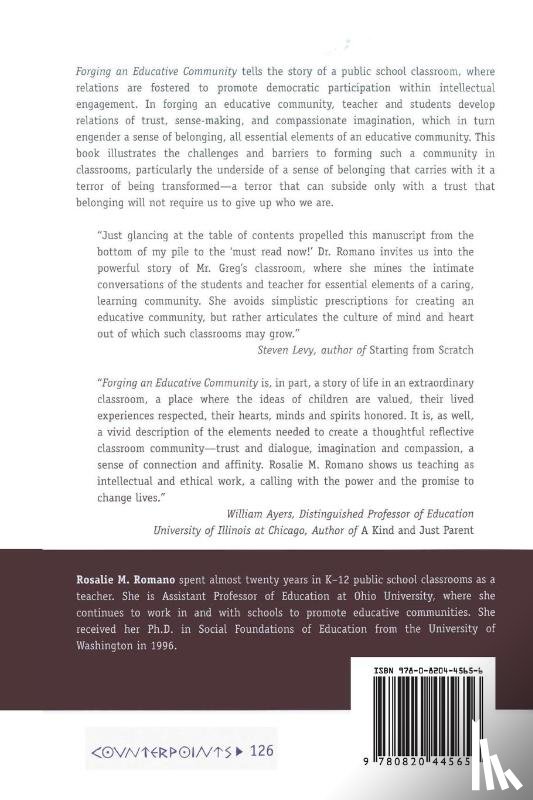 Romano, Rosalie M. - Forging an Educative Community