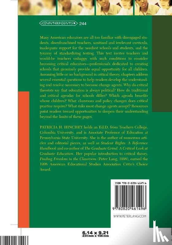 Hinchey, Patricia H. - Becoming a Critical Educator