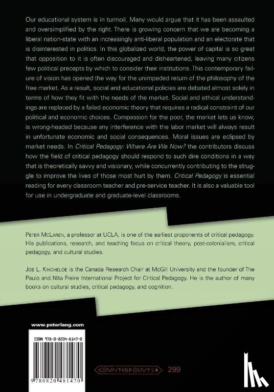  - Critical Pedagogy: Where are We Now?