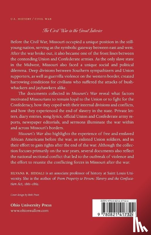  - Missouri’s War