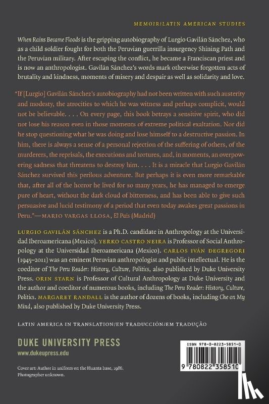 Gavilan Sanchez, Lurgio - When Rains Became Floods