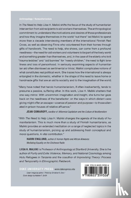 Malkki, Liisa H. - The Need to Help