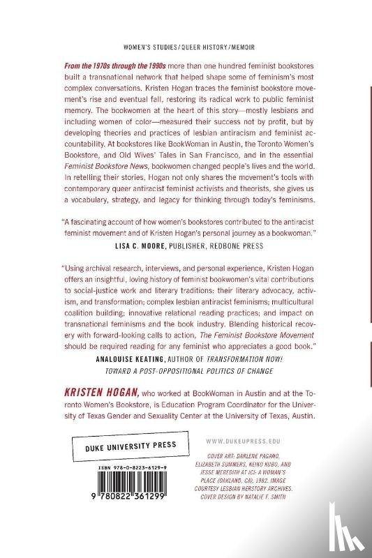 Hogan, Kristen - The Feminist Bookstore Movement