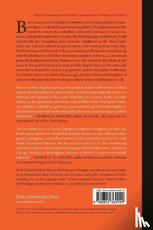 Gilyard, Keith - Louise Thompson Patterson