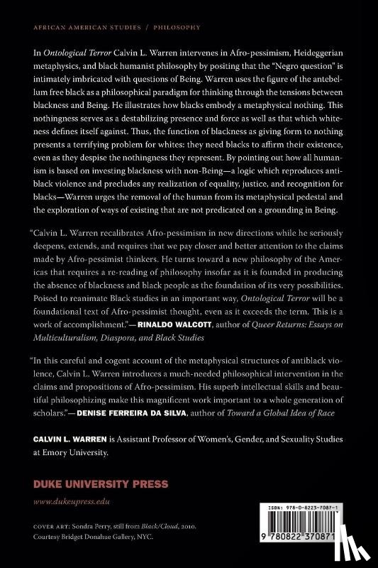 Warren, Calvin L. - Ontological Terror