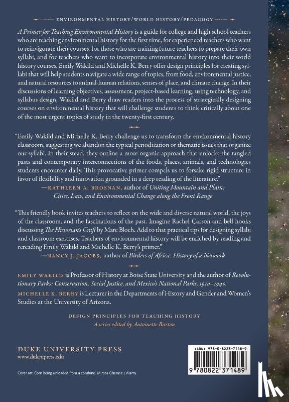 Wakild, Emily, Berry, Michelle K. - A Primer for Teaching Environmental History