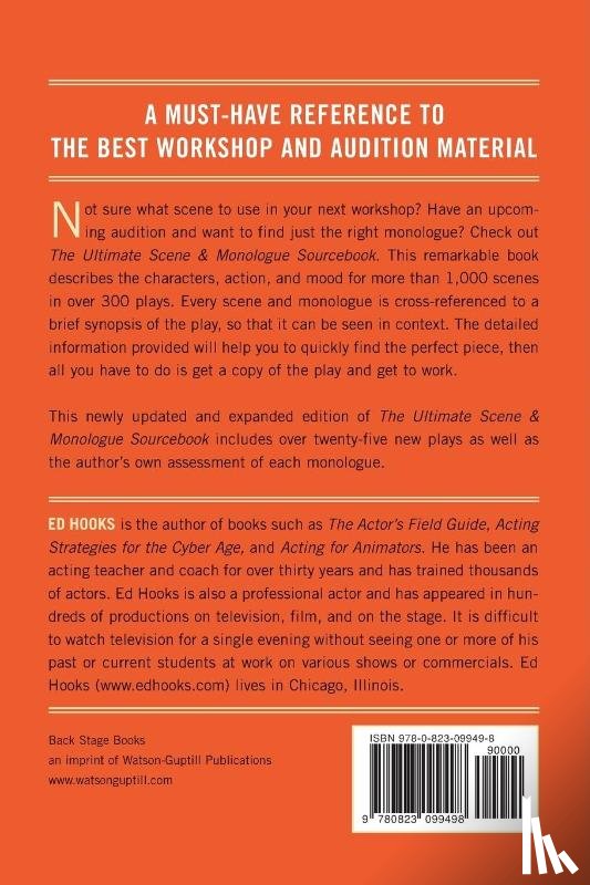  - The Ultimate Scene and Monologue Sourcebook, Updated and Expanded Edition