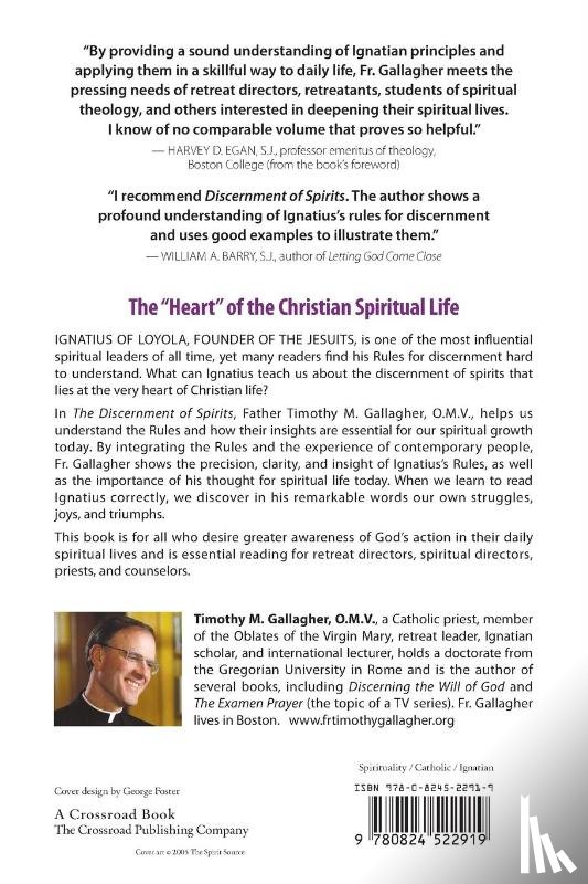 Timothy M., OMV Gallagher - Discernment of Spirits