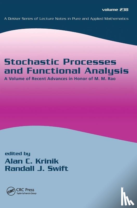  - Stochastic Processes and Functional Analysis