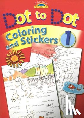 David, Juliet - Dot to Dot Coloring and Stickers [With Stickers]