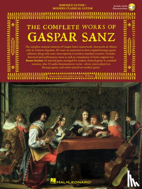 Sanz, Gaspar - The Complete Works of Gaspar Sanz - Volumes 1 & 2 (2 Books with Online Audio) [With 2 CDs]