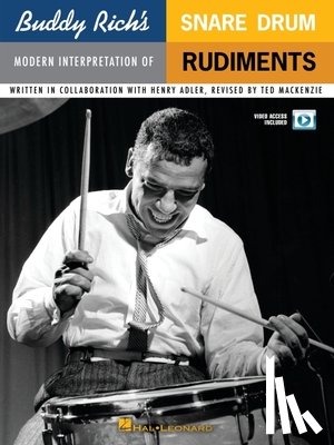 MacKenzie, Ted - Buddy Rich's Modern Interpretation of Snare Drum Rudiments Book/Online Audio [With DVD]