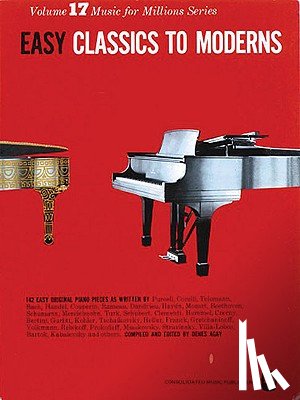 Hal Leonard Publishing Corporation - Easy Classics To Moderns (Music for Millions 17)