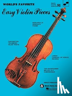Hal Leonard Corp - Easy Violin Pieces: World's Favorite Series #91