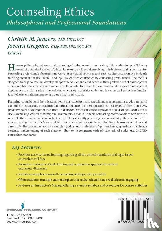 - Counseling Ethics