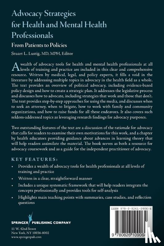  - Advocacy Strategies for Health and Mental Health Professionals