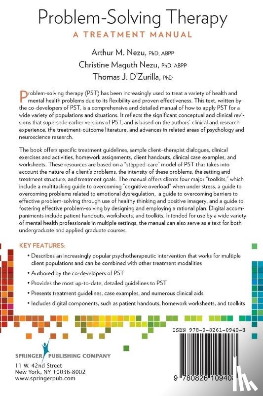 Nezu, Arthur M., Nezu, Christine Maguth, D'Zurilla, Thomas - Problem-Solving Therapy