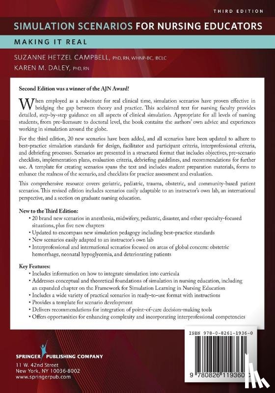  - Simulation Scenarios for Nursing Educators