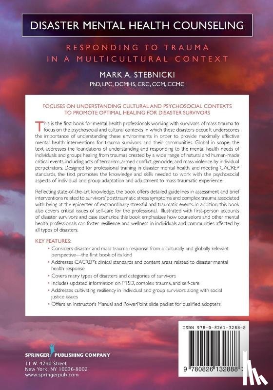  - Disaster Mental Health Counseling