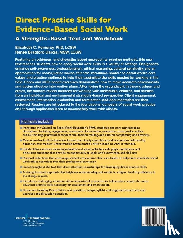 Pomeroy, Elizabeth C., Bradford Garcia, Renee - Direct Practice Skills for Evidence-Based Social Work