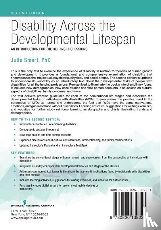 Smart, Julie - Disability Across the Developmental Lifespan