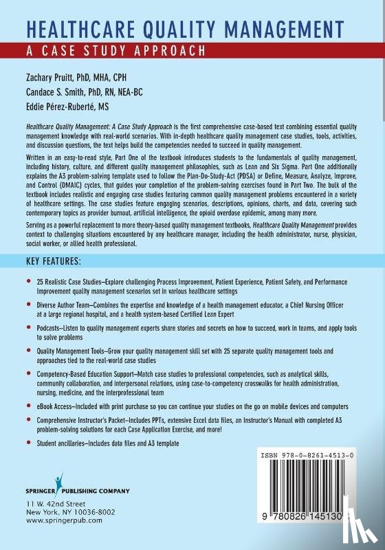 Pruitt, Zachary, Smith, Candace, Perez-Ruberte, Eddie - Healthcare Quality Management