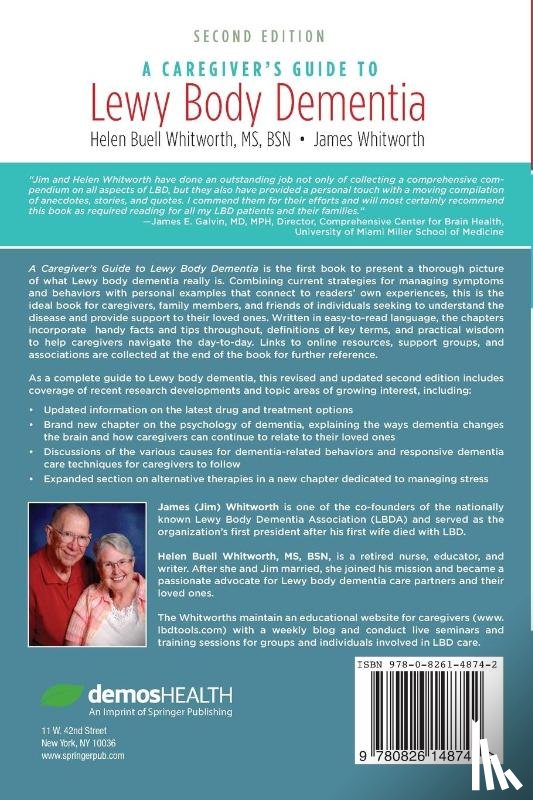 Whitworth, Helen Buell, Whitworth, James - A Caregiver's Guide to Lewy Body Dementia