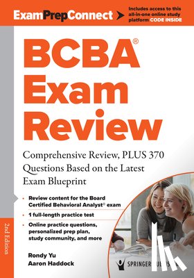 Yu, Rondy - Bcba(r) Exam Review: Comprehensive Review, Plus 370 Questions Based on the Latest Exam Blueprint