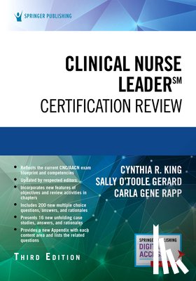  - Clinical Nurse Leader Certification Review, Third Edition