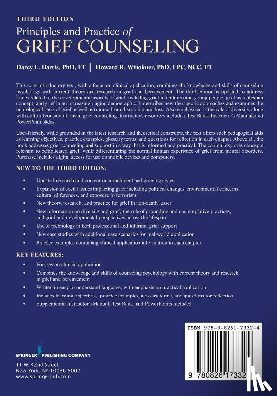 Harris, Darcy L., Winokuer, Howard R. - Principles and Practice of Grief Counseling