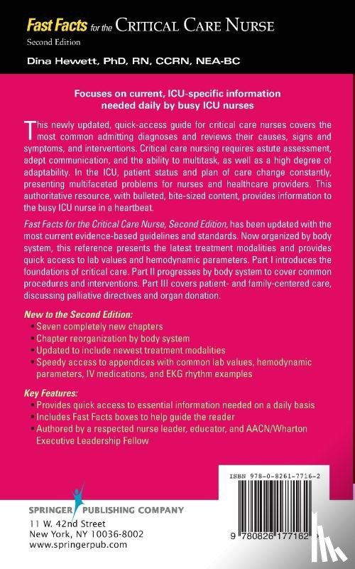 Dina Hewett - Fast Facts for the Critical Care Nurse