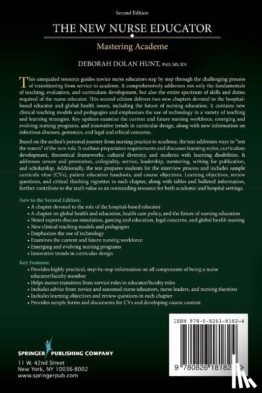 Hunt, Deborah Dolan - The New Nurse Educator