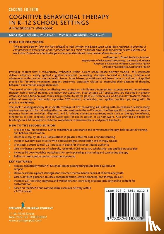 Joyce-Beaulieu, Diana, Sulkowski, Michael L. - Cognitive Behavioral Therapy in K-12 School Settings