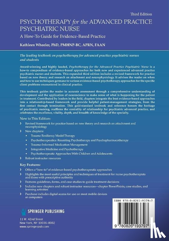  - Psychotherapy for the Advanced Practice Psychiatric Nurse