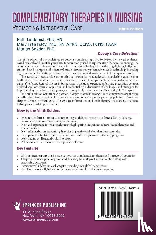  - Complementary Therapies in Nursing