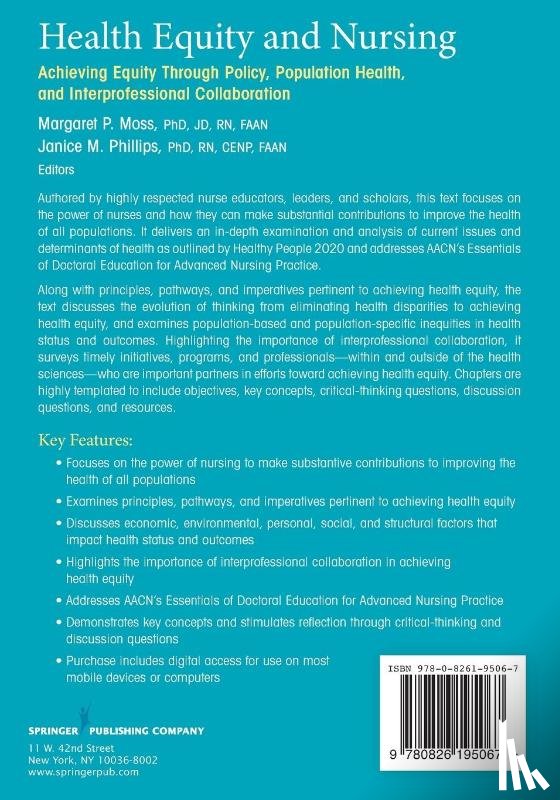  - Health Equity and Nursing