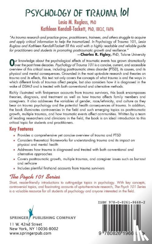 Ruglass, Lesia, Kendall-Tackett, Kathleen - Psychology of Trauma 101
