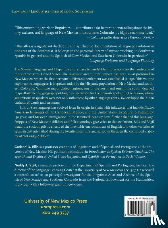 Bills, G.D., Vigil, Neddy A. - The Spanish Language of New Mexico and Southern Colorado