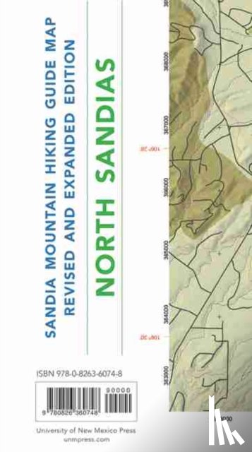 Coltrin, Mike - Sandia Mountain Hiking Guide Map