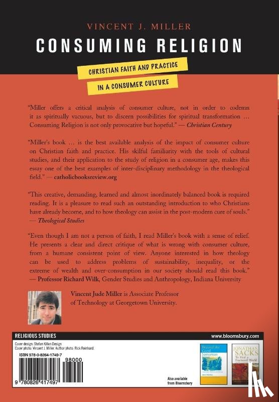 Miller, Vincent J. (University of Dayton - Consuming Religion